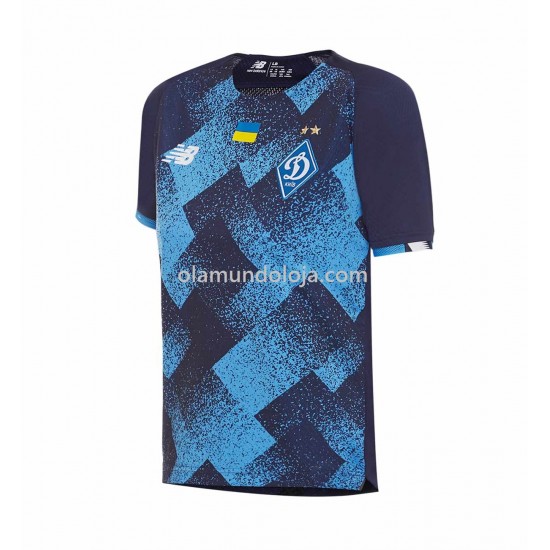 Camisola Dynamo Kyiv Equipamento Segundo 2021-2022 Manga Corta